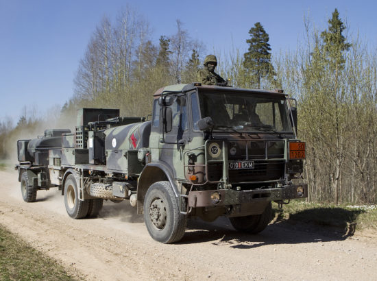 Riigikaitsekomisjoni väljasõiduistung  - kaitseväe suurõppuse "Kevadtorm" külastamine